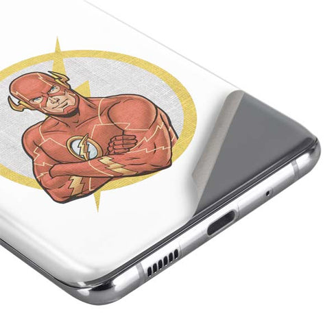 DC Comics The Flash Folded Arms Pose Galaxy S20 Ultra 5G Skin