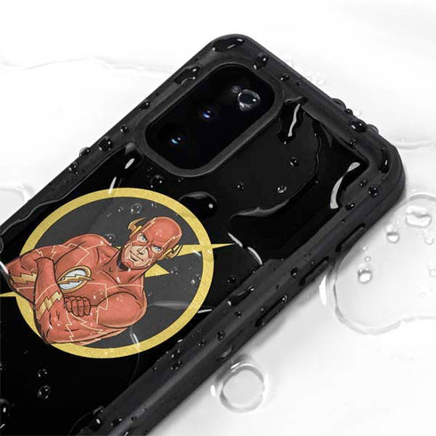 DC Comics The Flash Folded Arms Pose Galaxy S20 Waterproof Case
