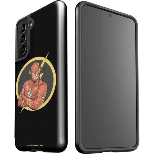 DC Comics The Flash Folded Arms Pose Galaxy S21 5G Pro Case