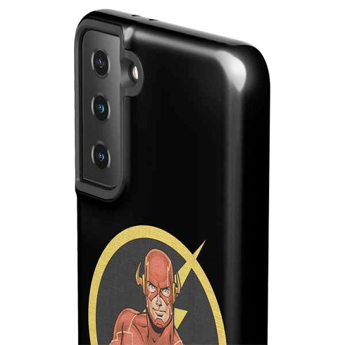 DC Comics The Flash Folded Arms Pose Galaxy S21 FE Pro Case