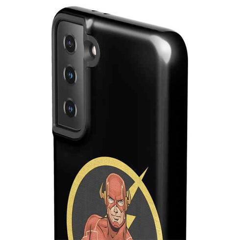 DC Comics The Flash Folded Arms Pose Galaxy S21 Plus 5G Pro Case