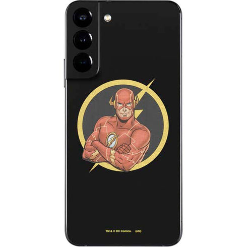 DC Comics The Flash Folded Arms Pose Galaxy S22 Plus Skin