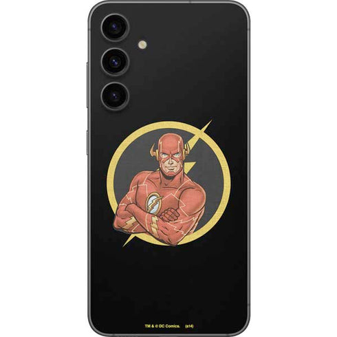 DC Comics The Flash Folded Arms Pose Galaxy S23 FE Skin