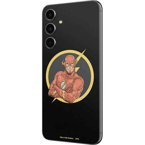 DC Comics The Flash Folded Arms Pose Galaxy S23 FE Skin