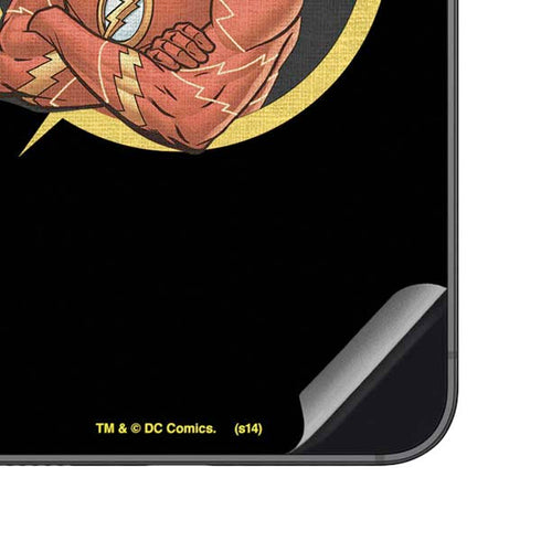 DC Comics The Flash Folded Arms Pose Galaxy S23 FE Skin