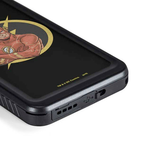 DC Comics The Flash Folded Arms Pose Galaxy S23 Plus Waterproof Case