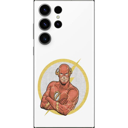 DC Comics The Flash Folded Arms Pose Galaxy S23 Ultra Skin