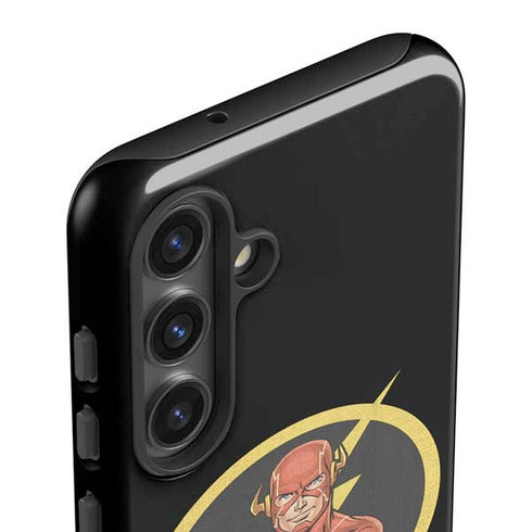 DC Comics The Flash Folded Arms Pose Galaxy S24 Plus Impact Case