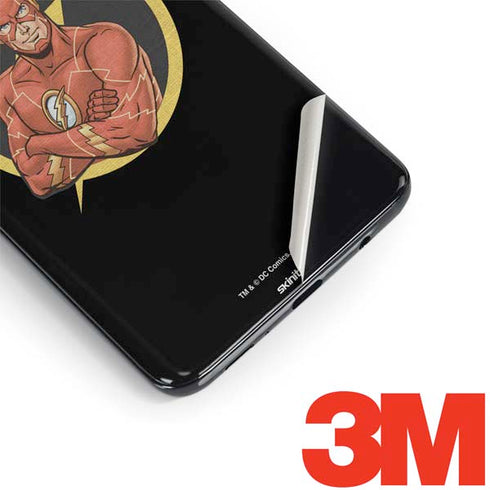DC Comics The Flash Folded Arms Pose Galaxy S9 Plus Skin