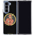 DC Comics The Flash Folded Arms Pose Galaxy Z Fold5 5G Clear Case