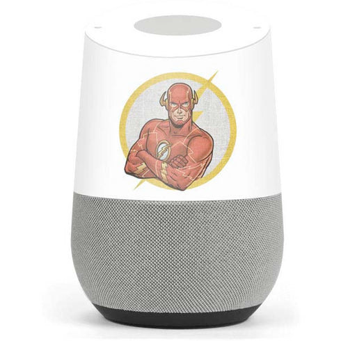 DC Comics The Flash Folded Arms Pose Google Home Skin