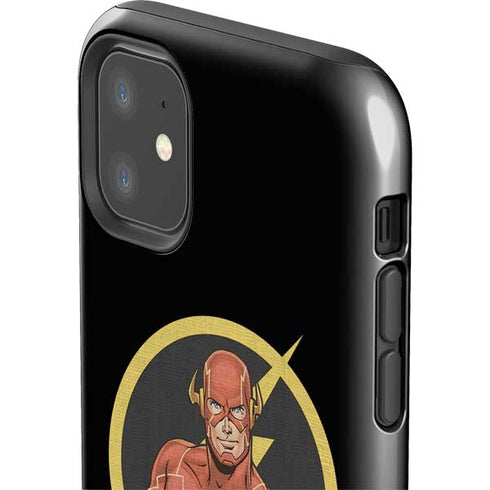 DC Comics The Flash Folded Arms Pose iPhone 11 Impact Case