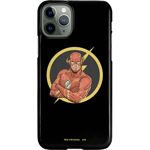 DC Comics The Flash Folded Arms Pose iPhone 11 Pro Lite Case