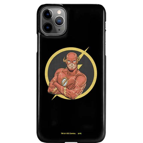 DC Comics The Flash Folded Arms Pose iPhone 11 Pro Max Lite Case
