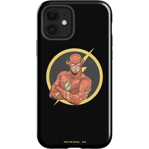 DC Comics The Flash Folded Arms Pose iPhone 12 Impact Case