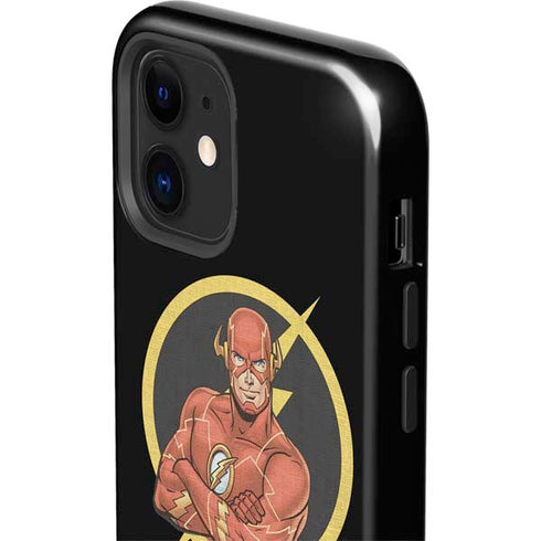 DC Comics The Flash Folded Arms Pose iPhone 12 Impact Case
