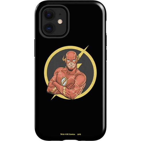 DC Comics The Flash Folded Arms Pose iPhone 12 Mini Impact Case