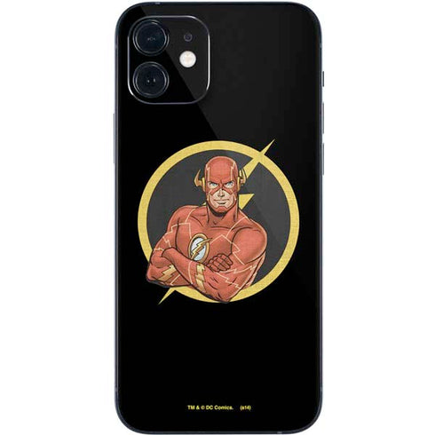 DC Comics The Flash Folded Arms Pose iPhone 12 Mini Skin