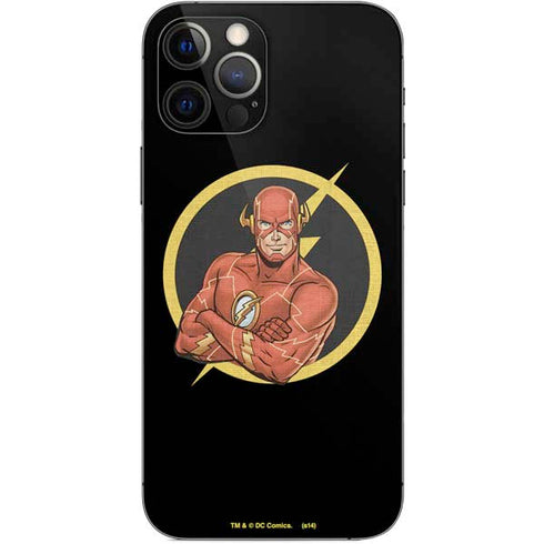 DC Comics The Flash Folded Arms Pose iPhone 12 Pro Skin