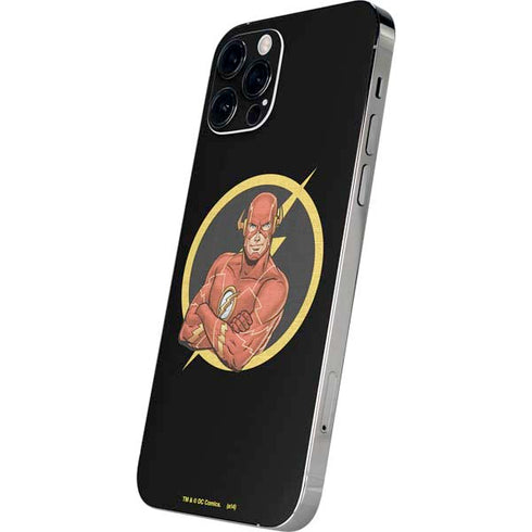 DC Comics The Flash Folded Arms Pose iPhone 12 Pro Skin