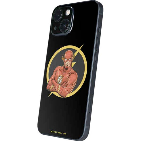 DC Comics The Flash Folded Arms Pose iPhone 13 Mini Skin
