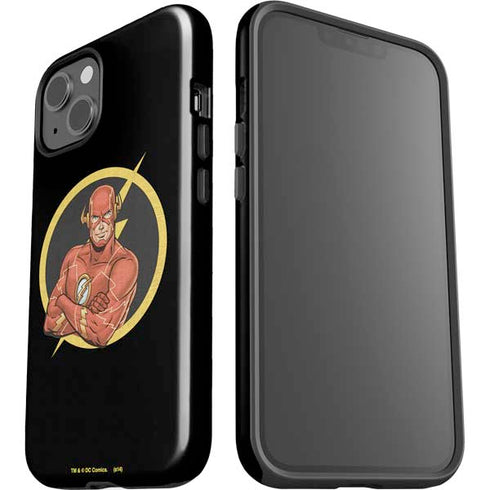 DC Comics The Flash Folded Arms Pose iPhone 15 Impact Case