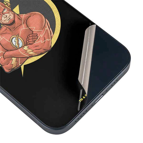 DC Comics The Flash Folded Arms Pose iPhone 14 Plus Skin