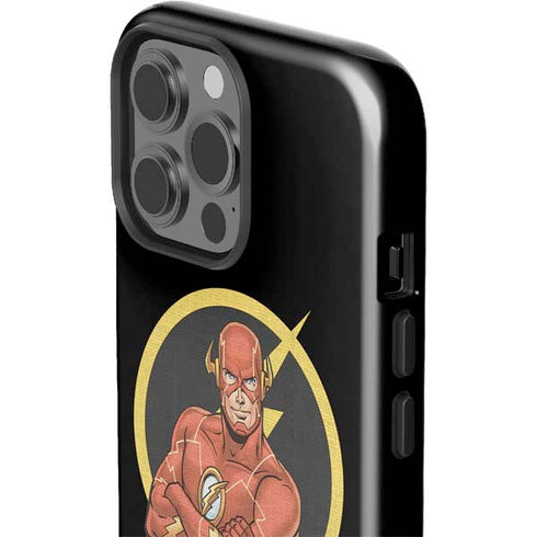 DC Comics The Flash Folded Arms Pose iPhone 15 Pro Max Impact Case