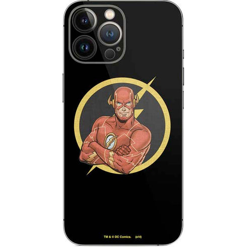 DC Comics The Flash Folded Arms Pose iPhone 14 Pro Max Skin