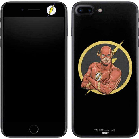 DC Comics The Flash Folded Arms Pose iPhone 7 Plus Skin
