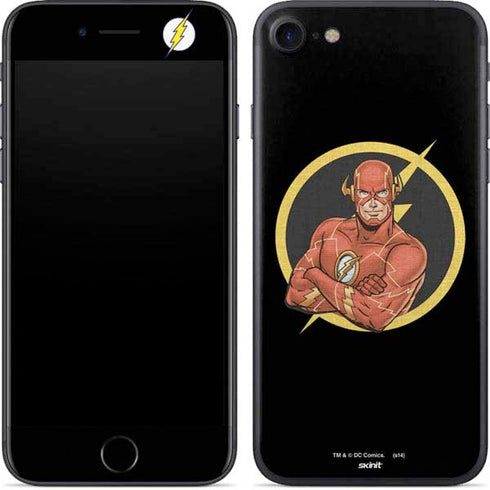 DC Comics The Flash Folded Arms Pose iPhone 7 Skin
