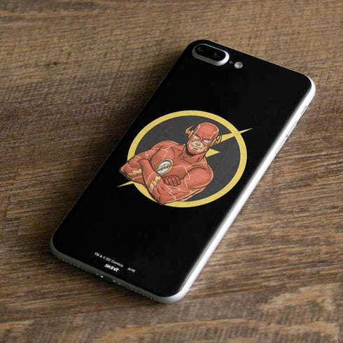 DC Comics The Flash Folded Arms Pose iPhone 8 Plus Skin