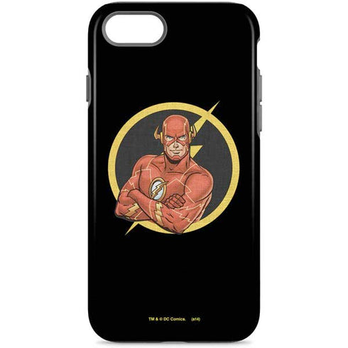 DC Comics The Flash Folded Arms Pose iPhone 8 Pro Case