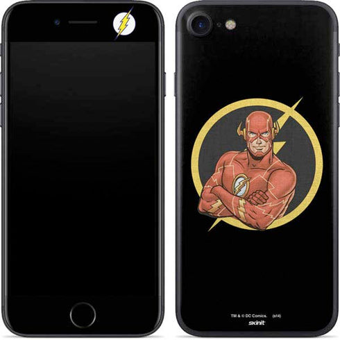 DC Comics The Flash Folded Arms Pose iPhone 8 Skin