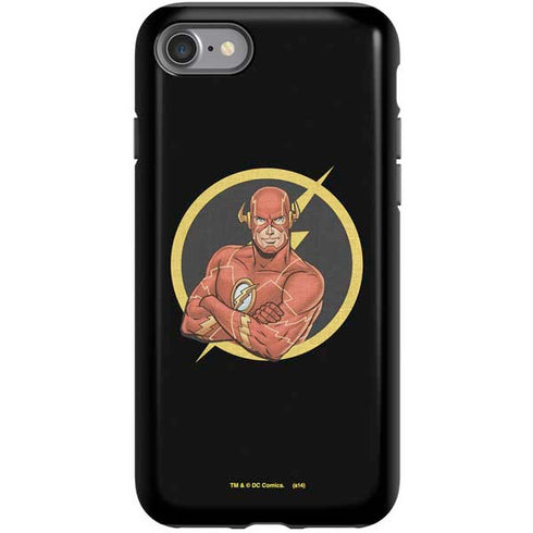 DC Comics The Flash Folded Arms Pose iPhone SE (2nd & 3rd Gen) Pro Case