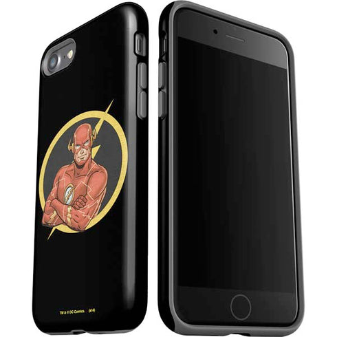 DC Comics The Flash Folded Arms Pose iPhone SE (2nd & 3rd Gen) Pro Case