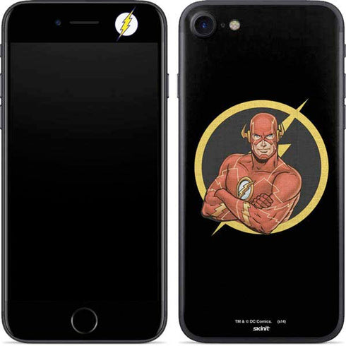 DC Comics The Flash Folded Arms Pose iPhone SE (2nd & 3rd Gen) Skin