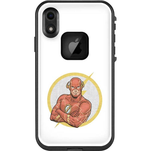 DC Comics The Flash Folded Arms Pose LifeProof Fre iPhone Skin