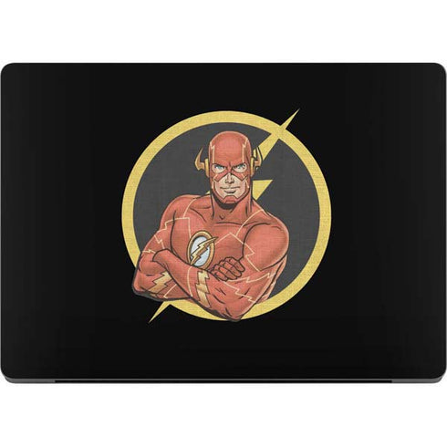 DC Comics The Flash Folded Arms Pose MacBook Pro 14in (2021-24) Skin