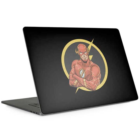 DC Comics The Flash Folded Arms Pose Apple MacBook Pro 15-inch Skin