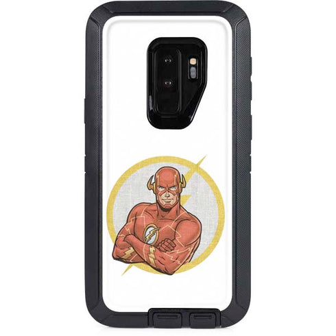 DC Comics The Flash Folded Arms Pose Otterbox Defender Galaxy Skin