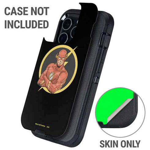 DC Comics The Flash Folded Arms Pose Otterbox Defender iPhone Skin