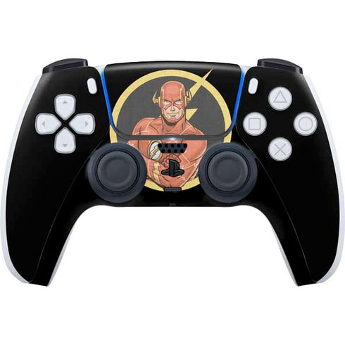 DC Comics The Flash Folded Arms Pose PS5 Controller Skin