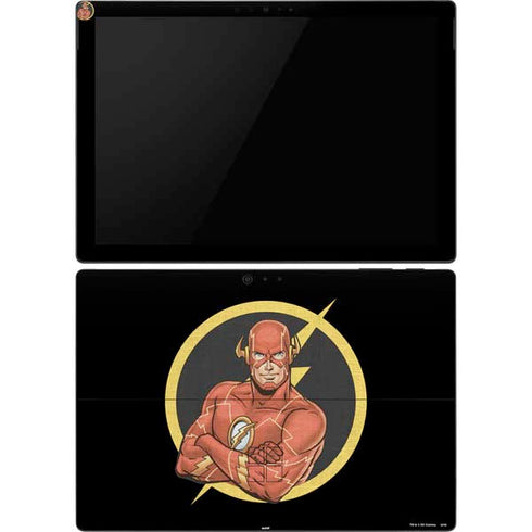 DC Comics The Flash Folded Arms Pose Surface Pro 6 Skin