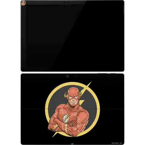 DC Comics The Flash Folded Arms Pose Surface Pro 7 Skin