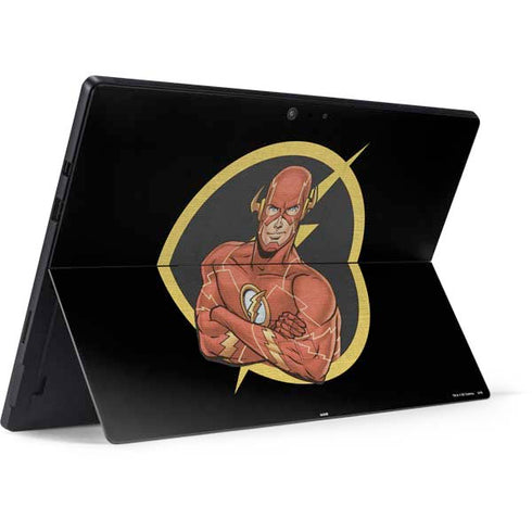 DC Comics The Flash Folded Arms Pose Surface Pro 7 Skin