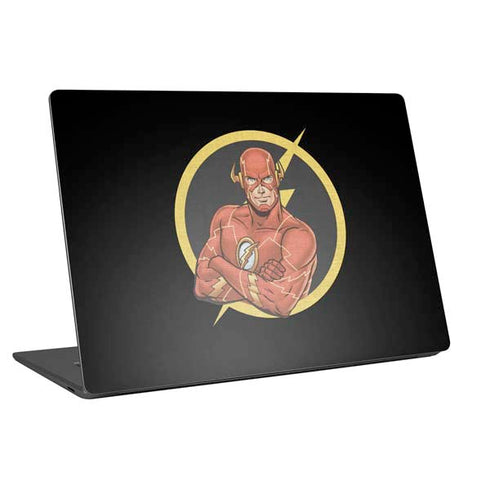 DC Comics The Flash Folded Arms Pose Universal Laptop 12in (9.8 x 6.8in) Skin