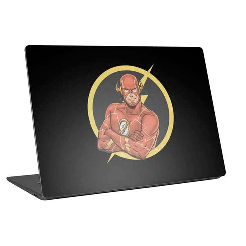 DC Comics The Flash Folded Arms Pose Universal Laptop 13in (10.6 x 7.6in) Skin