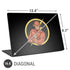 DC Comics The Flash Folded Arms Pose Universal Laptop 16.6in (13.4 x 9.7in) Skin
