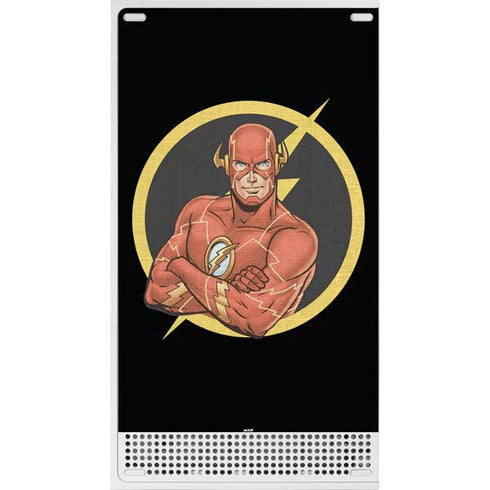 DC Comics The Flash Folded Arms Pose Xbox Series S Console Skin